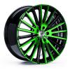 Alu kola RH ALURAD WM flowforming color polished - green 9x20" 5x112 ET26 66,45