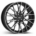 Alu kola DOTZ Fuji dark Black/polished 7,5x18" 5x112 ET50 57,1